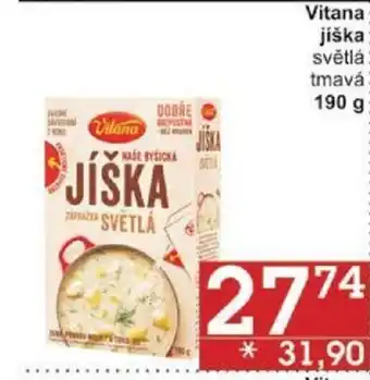 Vitana jíška světlá, tmavá 190g