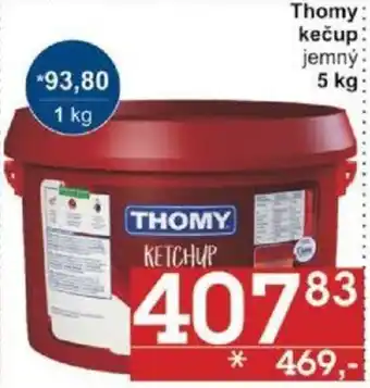 Jip Thomy kečup jemný 5kg nabídka