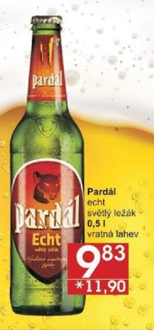 Jip Pardál echt světlý ležak 0,5l nabídka