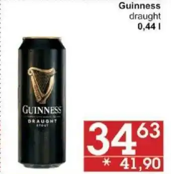 Guinness draught 0,44l