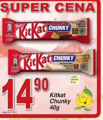 Hruška Kitkat chunky nabídka