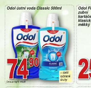 Hruška Odol ústní voda nabídka
