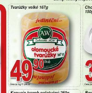 Hruška Tvarůžky velké nabídka