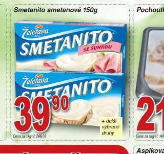 Hruška Smetanito smetanové nabídka