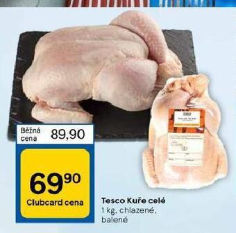 Tesco Kuře celé nabídka