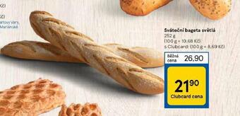 Tesco Sváteční bageta světlá nabídka