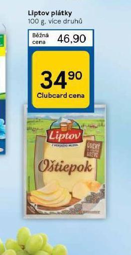 Tesco Liptov plátky nabídka