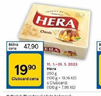 Tesco Hera 250 g nabídka