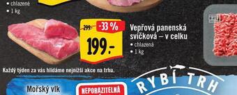 Albert Vepřová panenská svíčková nabídka