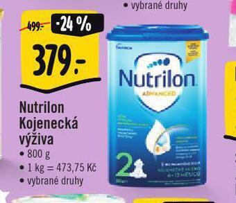 Albert Nutrilon kojenecká výživa nabídka