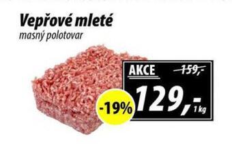 ZEMAN Vepřové mleté nabídka