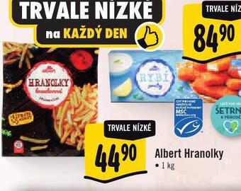 Albert Albert hranolky nabídka