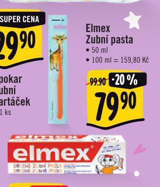 Albert Elmex zubní pasta nabídka