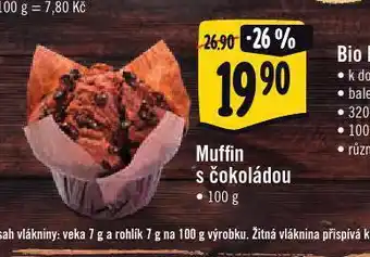 Albert Muffin s čokoládou nabídka