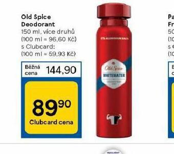 Tesco Old spice deodorant nabídka