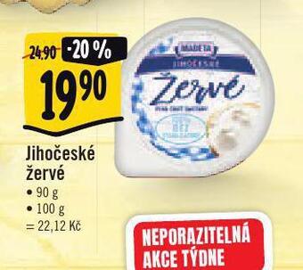 Albert Jihočeské žervé nabídka