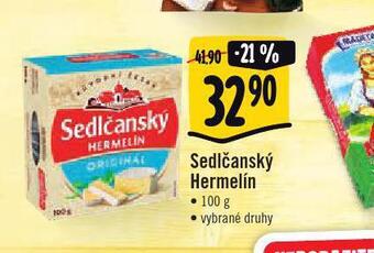 Albert Sedlčanský hermelín nabídka