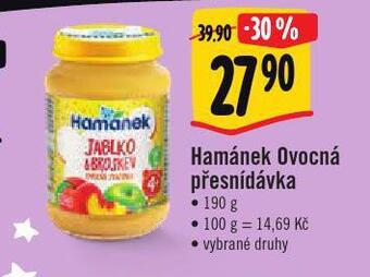 Albert Hamánek ovocná přesnídávka nabídka