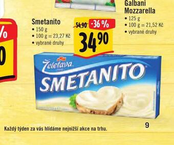 Albert Želetava smetanito nabídka