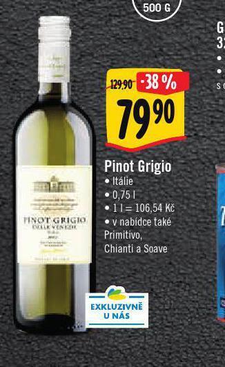 Albert Pinot grigio nabídka