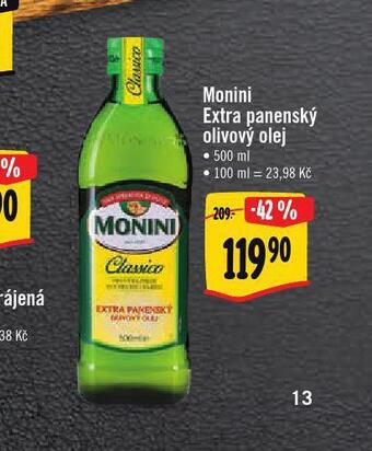 Albert Monini extra panenský olivový olej nabídka