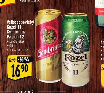 Albert Pivo gambrinus patron 12 nabídka