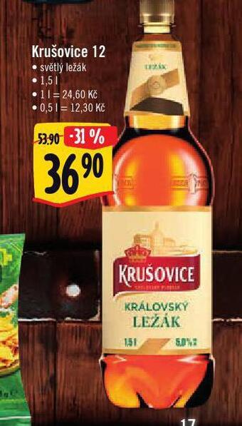 Albert Pivo krušovice 12 královský ležák nabídka