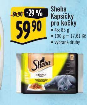Albert Sheba kapsičky pro kočky nabídka