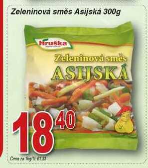 Hruška Hruška zeleninová směs asijská 300g nabídka