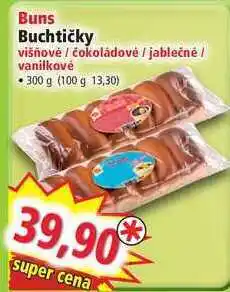 Norma Buns buchtičky, 300 g nabídka