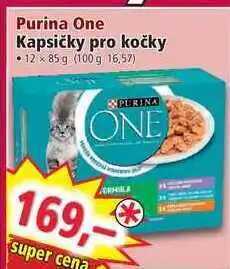 Purina one kapsičky pro kočky, 12x 85 g