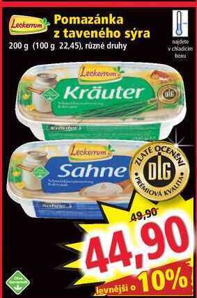 Norma Pomazánka z taveného sýra, 200 g nabídka