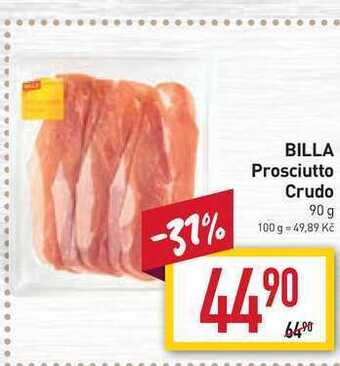 Billa Billa prosciutto crudo 90 g nabídka