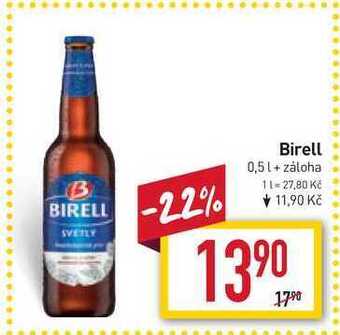 Billa Birell 0,5l nabídka