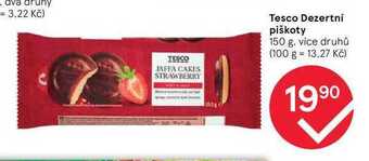 Tesco Tesco dezertní piškoty 150 g nabídka