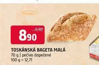 Terno Toskánská bageta malá 70 g nabídka