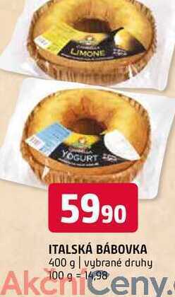 Terno Italská bábovka 400 g nabídka