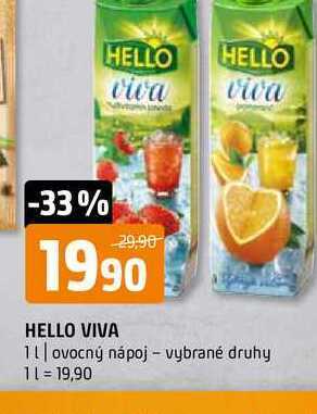Terno Hello viva 1 l nabídka