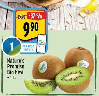 Albert Nature's promise bio kiwi • 1 ks nabídka