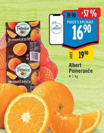 Albert Albert pomeranče • 1 kg nabídka
