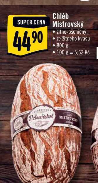 Albert Chléb mistrovský 800 g nabídka