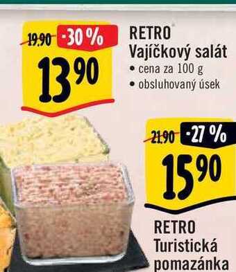 Albert Retro vajíčkový salát 100 g nabídka