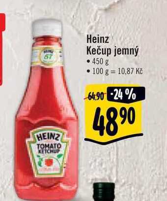 Albert Heinz kečup jemný 450 g nabídka
