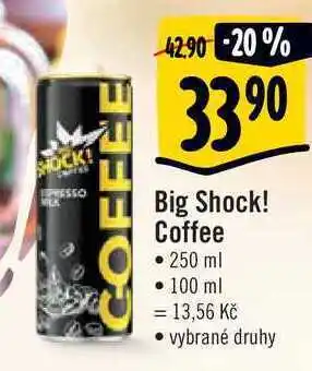 Albert Big shock! coffee • 250 ml nabídka