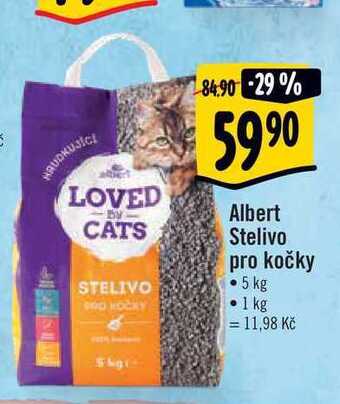 Albert Albert stelivo pro kočky • 5 kg nabídka