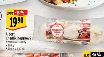 Albert Albert knedlík houskový 600 g nabídka