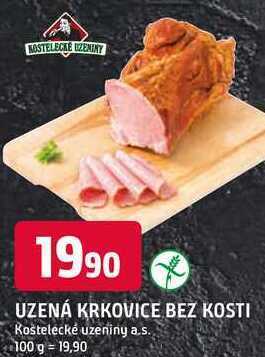 Trefa Uzená krkovice bez kosti, 100 g nabídka