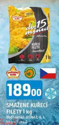 Trefa Smažené kuřecí filety, 1 kg nabídka