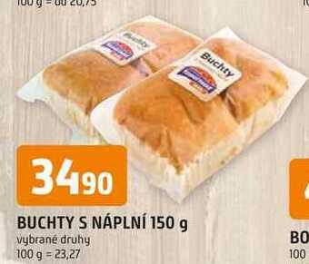Trefa Buchty s náplní, 150 g nabídka