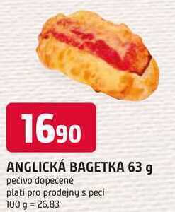 Trefa Anglická bagetka, 63 g nabídka